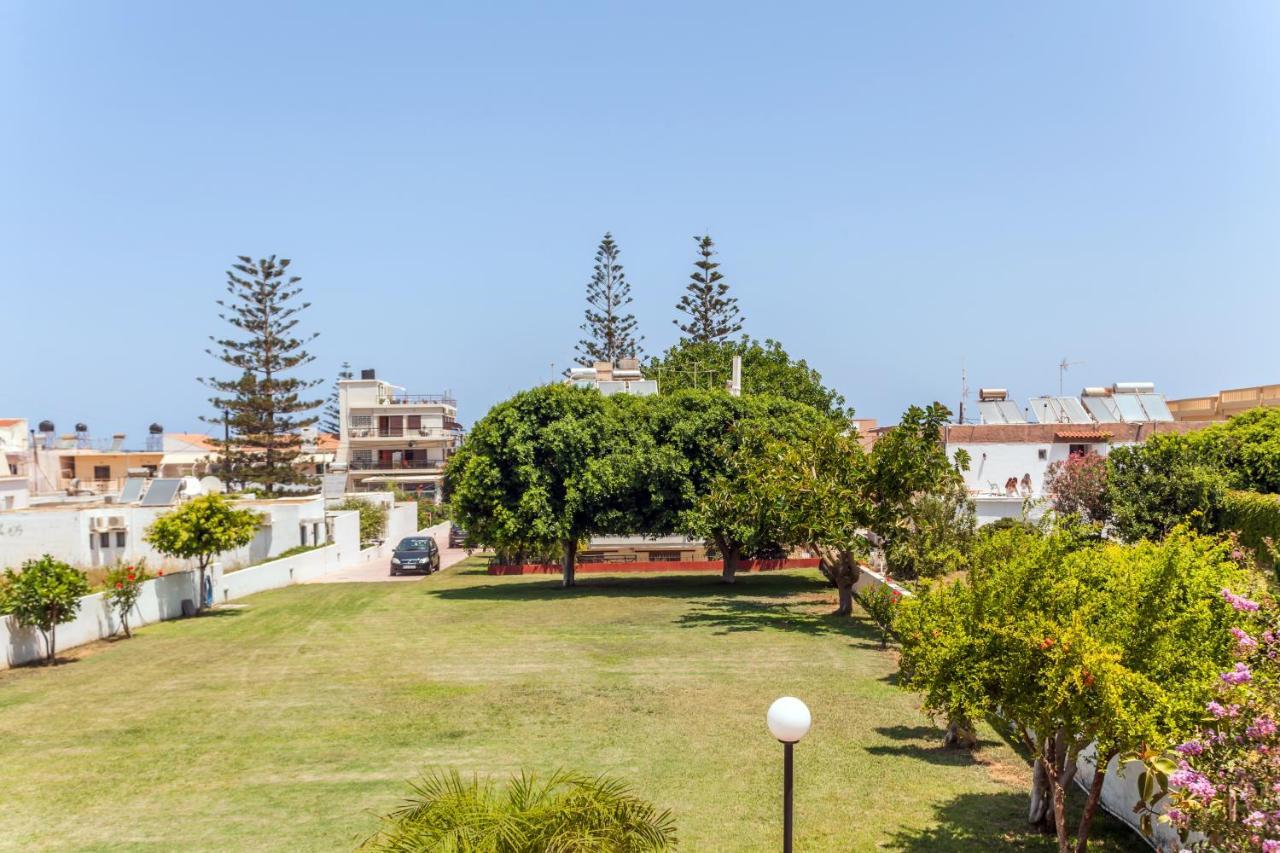 Christine Seaside Apartments In Chania Stalos Luaran gambar